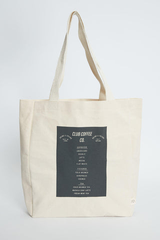 Printed Canvas Bag Coffe Co