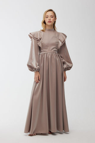 Shine Grace Dress Mink