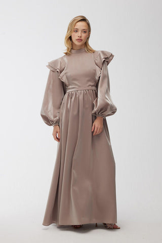 Shine Grace Dress Mink