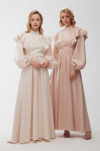 Shine Grace Evening Dress Powder