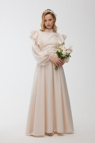 Shine Grace Evening Dress Powder