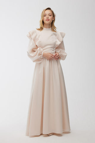 Shine Grace Evening Dress Powder