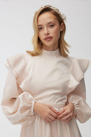 Shine Grace Evening Dress Powder