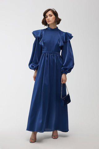 Shine Grace Evening Dress Night Blue