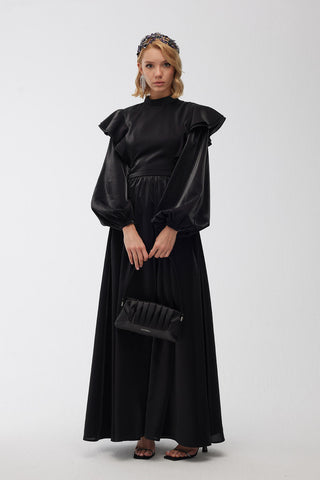 Shine Grace Evening Dress Black