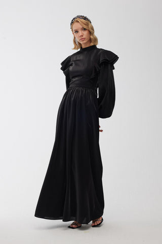 Shine Grace Evening Dress Black