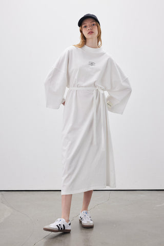 Long Oversized Dress Ecru
