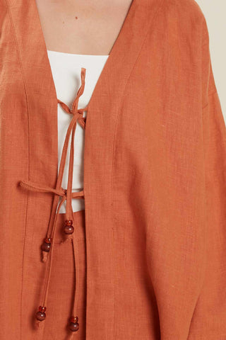 Keten Kimono Çini