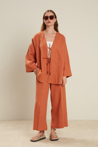 Keten Kimono Çini