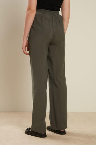 Tencel Comfortable Trousers Khaki