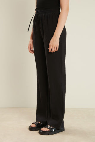 Tencel Comfortable Trousers Black