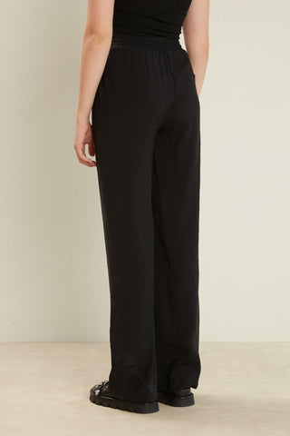 Tencel Comfortable Trousers Black