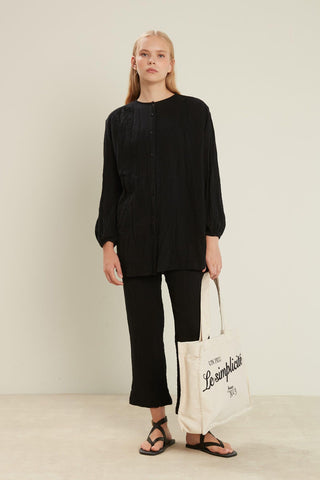 Muslin Trousers Black