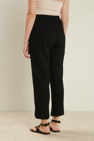 Muslin Trousers Black