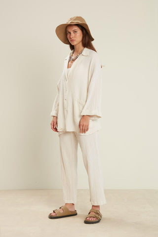 Muslin Trousers Ecru