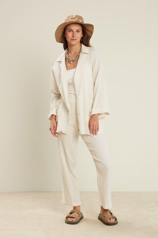 Muslin Trousers Ecru