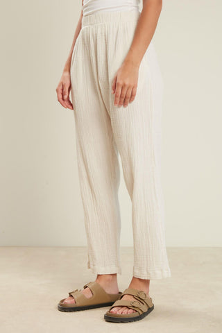 Muslin Trousers Ecru