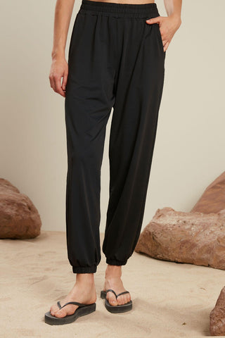 Jogger Modest Swimwear Trousers Black