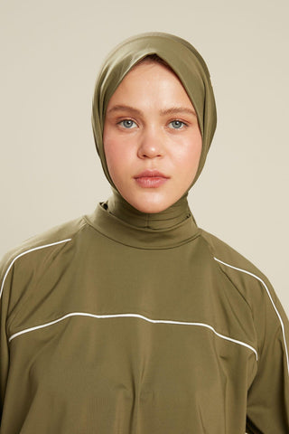 Adjustable Swimming Cap Khaki