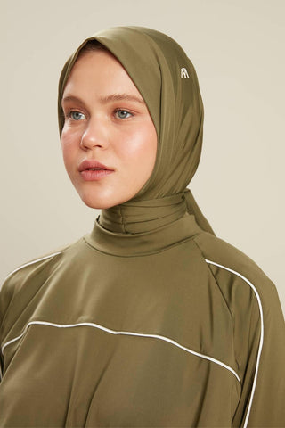 Adjustable Swimming Cap Khaki