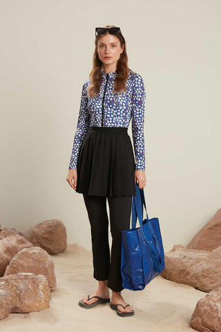 Swimsuit With Front Zip Chamomile