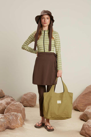 Swimsuit With Front Zip Retro