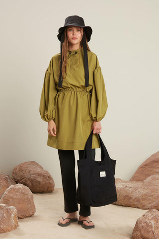 Modest Raincoat Swimwear Green