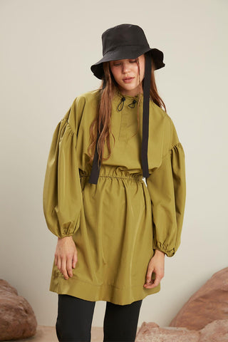 Modest Raincoat Swimwear Green