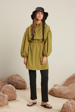 Modest Raincoat Swimwear Green