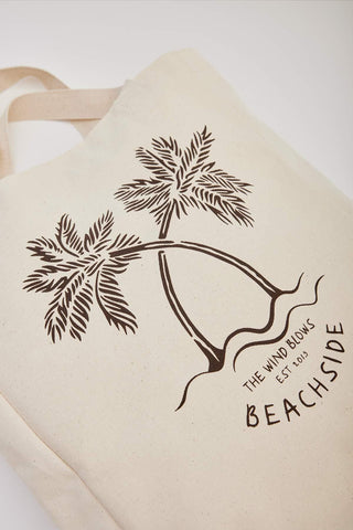 Printed Canvas Bag Beach