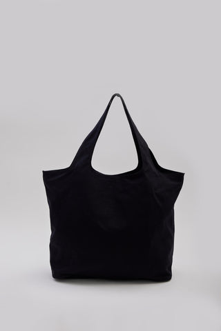 Canvas Bag With Large Pockets Black