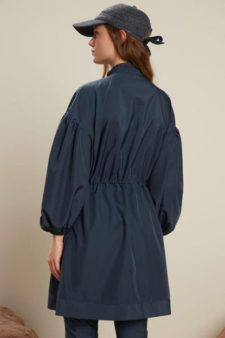 Modest Raincoat Swimwear Navy Blue