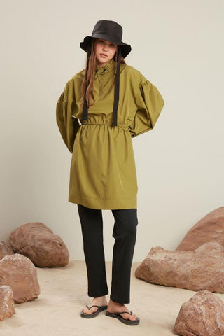 Modest Raincoat Swimwear Green