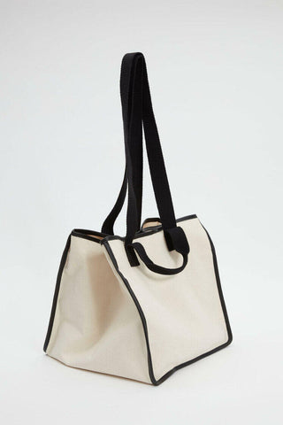 Canvas Shopping Bag Black