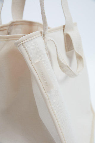 Canvas Shopping Bag Beige