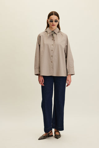 Premium Relaxed Shirt Mink