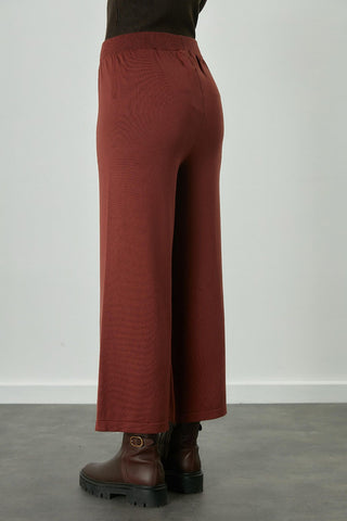 Thin Knitted Trousers Copper