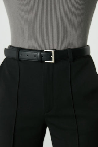 Square Buckle Belt Black
