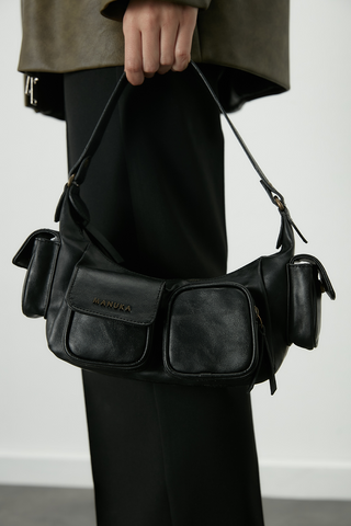 Uptown Multi Pocket Bag Black