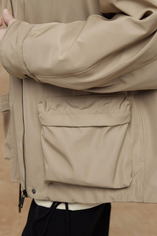 Oversize Bomber Mont Camel