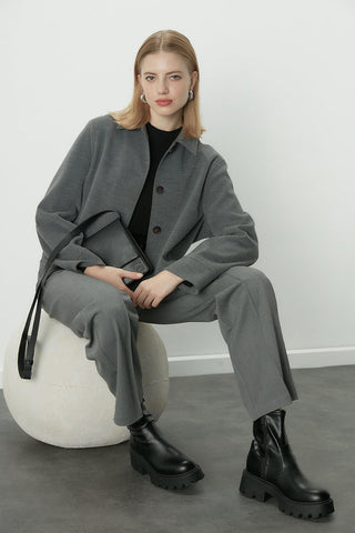 Andre Cachet Jacket Anthracite