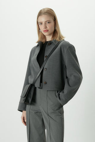 Andre Cachet Jacket Anthracite