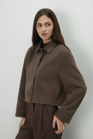 Andre Cachet Jacket Dark Brown