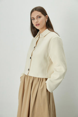 Andre Cachet Jacket Ecru