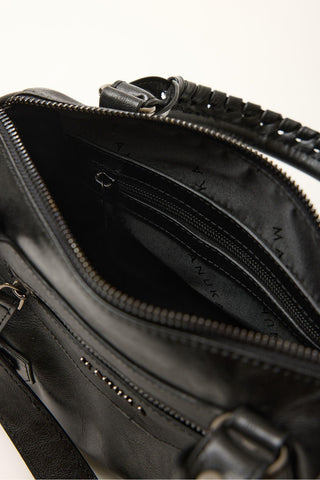 Marcie Leather Bag Black