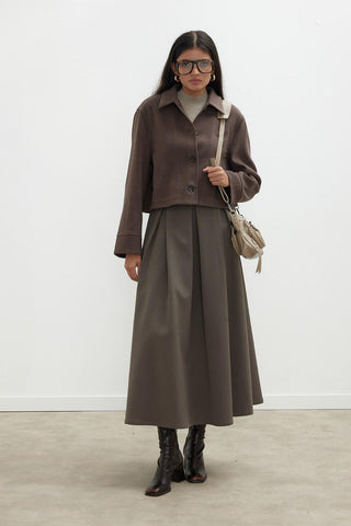 Andre Cachet Jacket Dark Brown