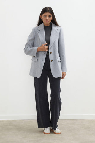 Nora Cachet Blazer Jacket Grey