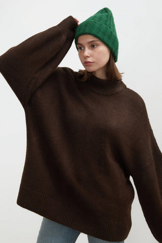 Ella Sweater Dark Brown