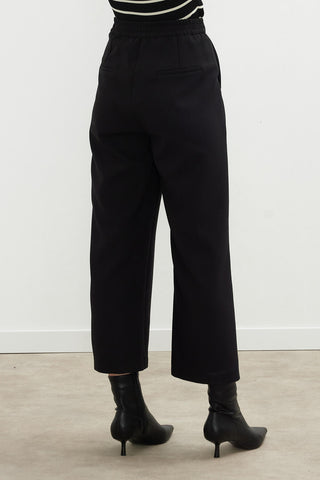 Sandy Straight Fit Culotte Trousers Black