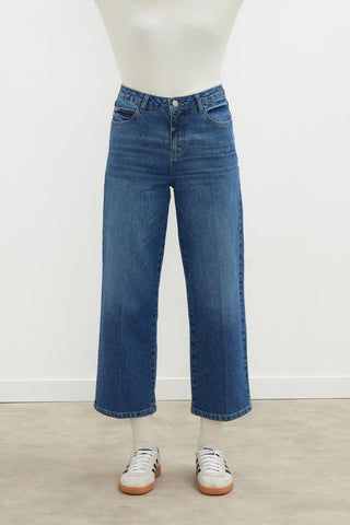 Straight Leg Jeans Blue